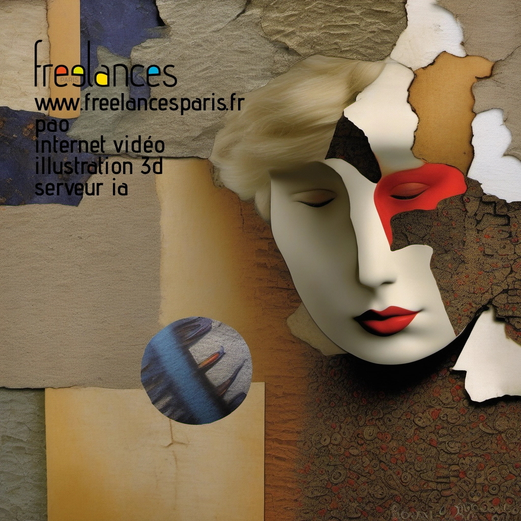 Pao mise en page internet vidéo illustration 3d serveur IA générative AI freelance paris studio de création magazines 49wbe9z0